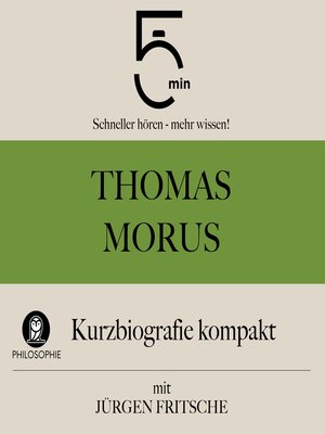 cover image of Thomas Morus